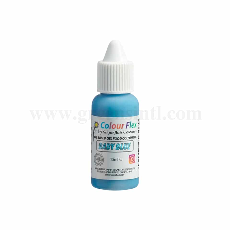 SUGARFLAIR Colour Flex Oil Colour Baby Blue 15ml