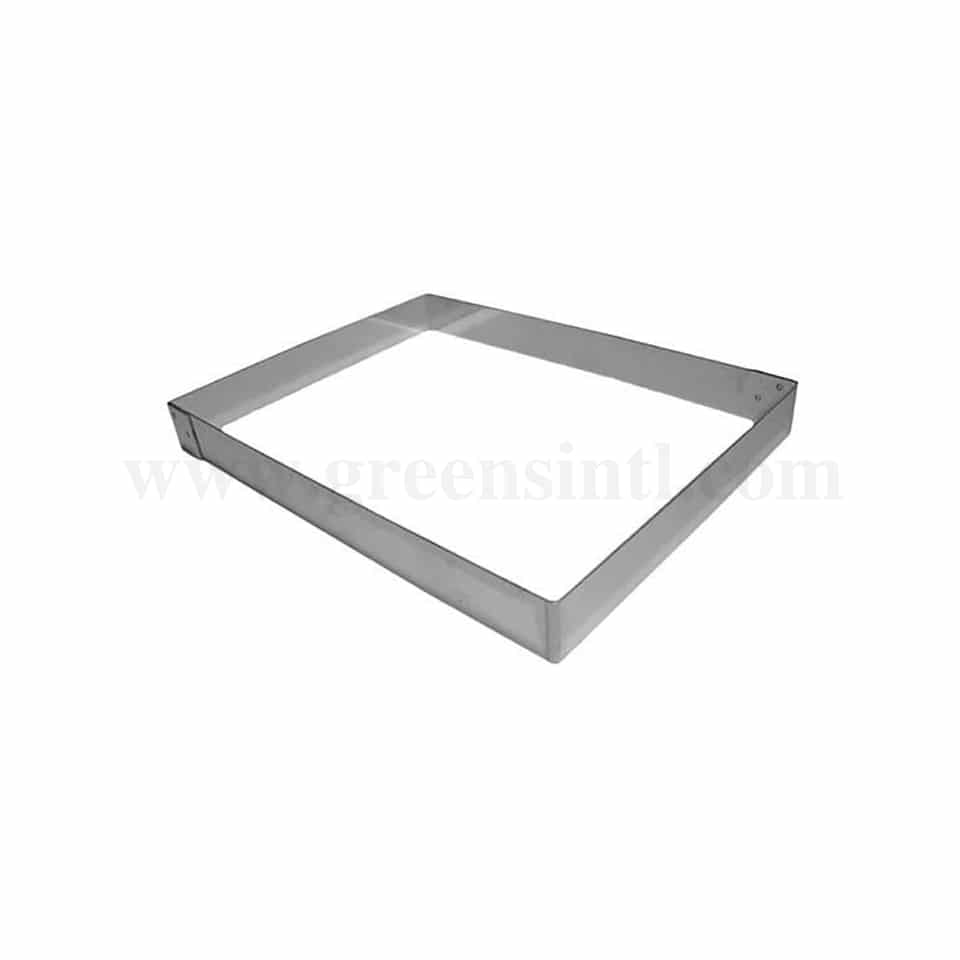 GREENS CHOICE Cake Ring Rectangle L 565 mm x W 365 mm x H 30 mm