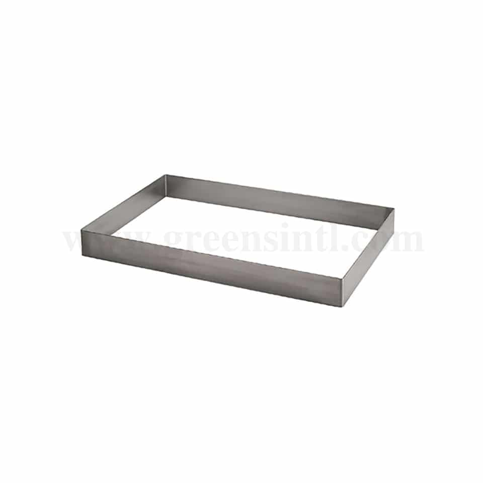 GREENS CHOICE Cake Ring Rectangle L 200 mm x W 100 mm x H 45 mm