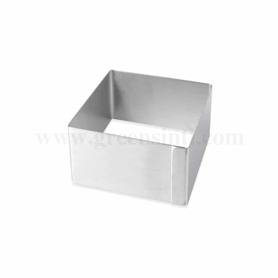 GREENS CHOICE Cake Ring Square L 70 mm x H 40 mm