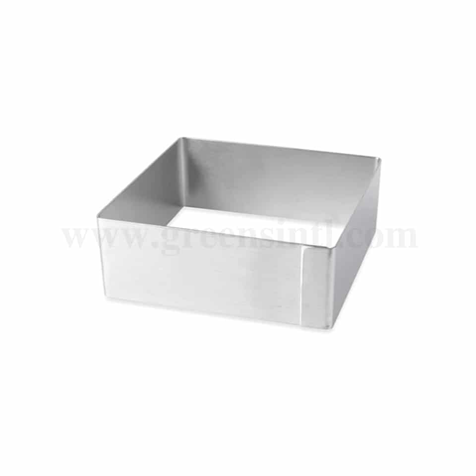 GREENS CHOICE Cake Ring Square L 220 mm x H 45 mm