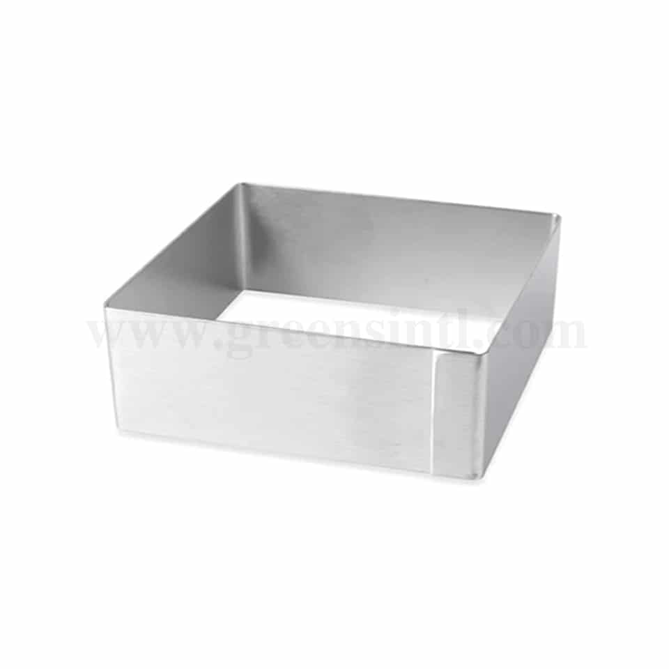 GREENS CHOICE Cake Ring Square L 240 mm x H 50 mm