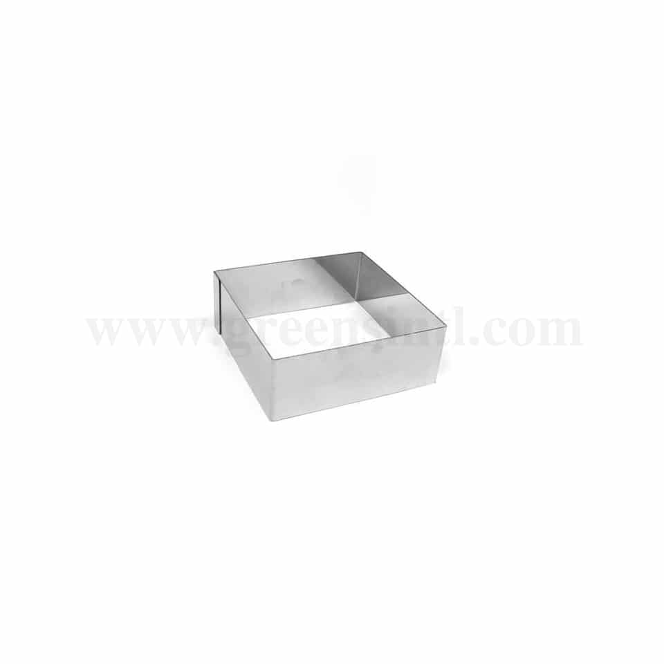 GREENS CHOICE Cake Ring Square L 70 mm x H 60 mm