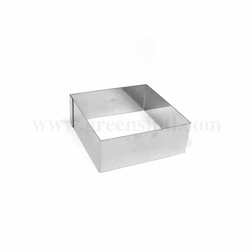 GREENS CHOICE Cake Ring Square L 180 mm x H 60 mm