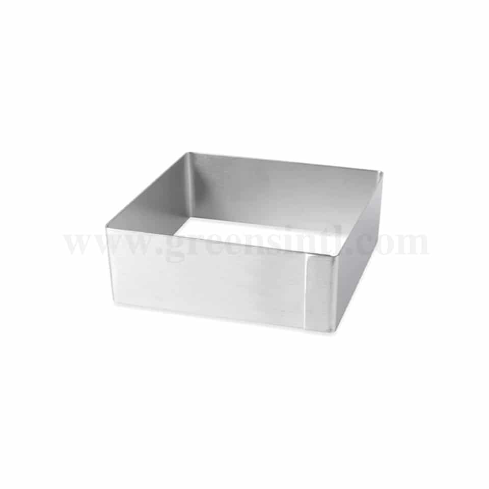 GREENS CHOICE Cake Ring Square L 180 mm x H 50 mm
