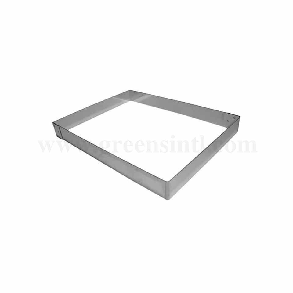 GREENS CHOICE Cake Ring Rectangle L 505 mm x W 300 mm x H 40 mm