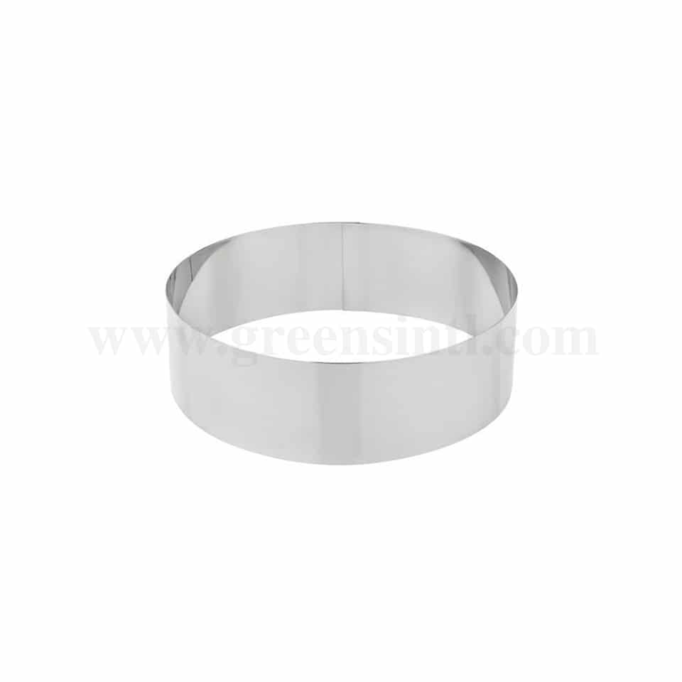 GREENS CHOICE Cake Ring Round D 8 Inch x H 2.5 Inch
