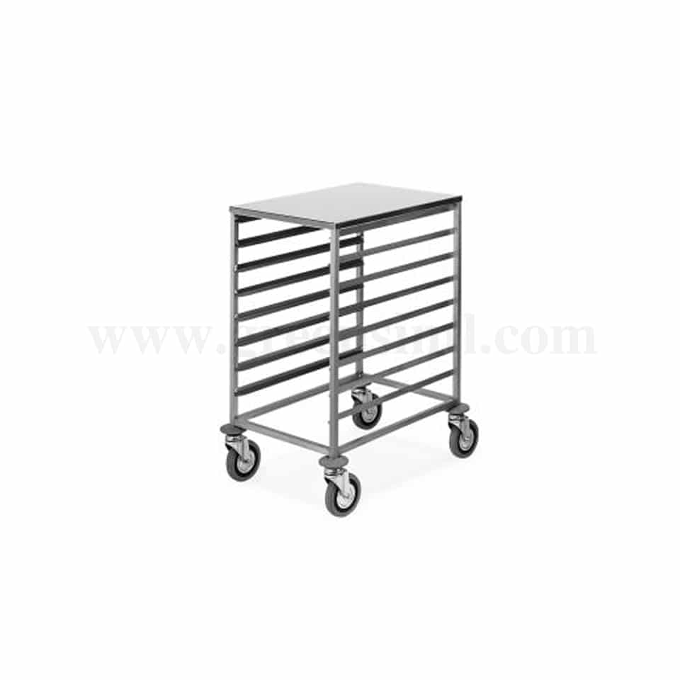 GREENS CHOICE Trolley For 10 Trays Size 600 mm x 400 mm