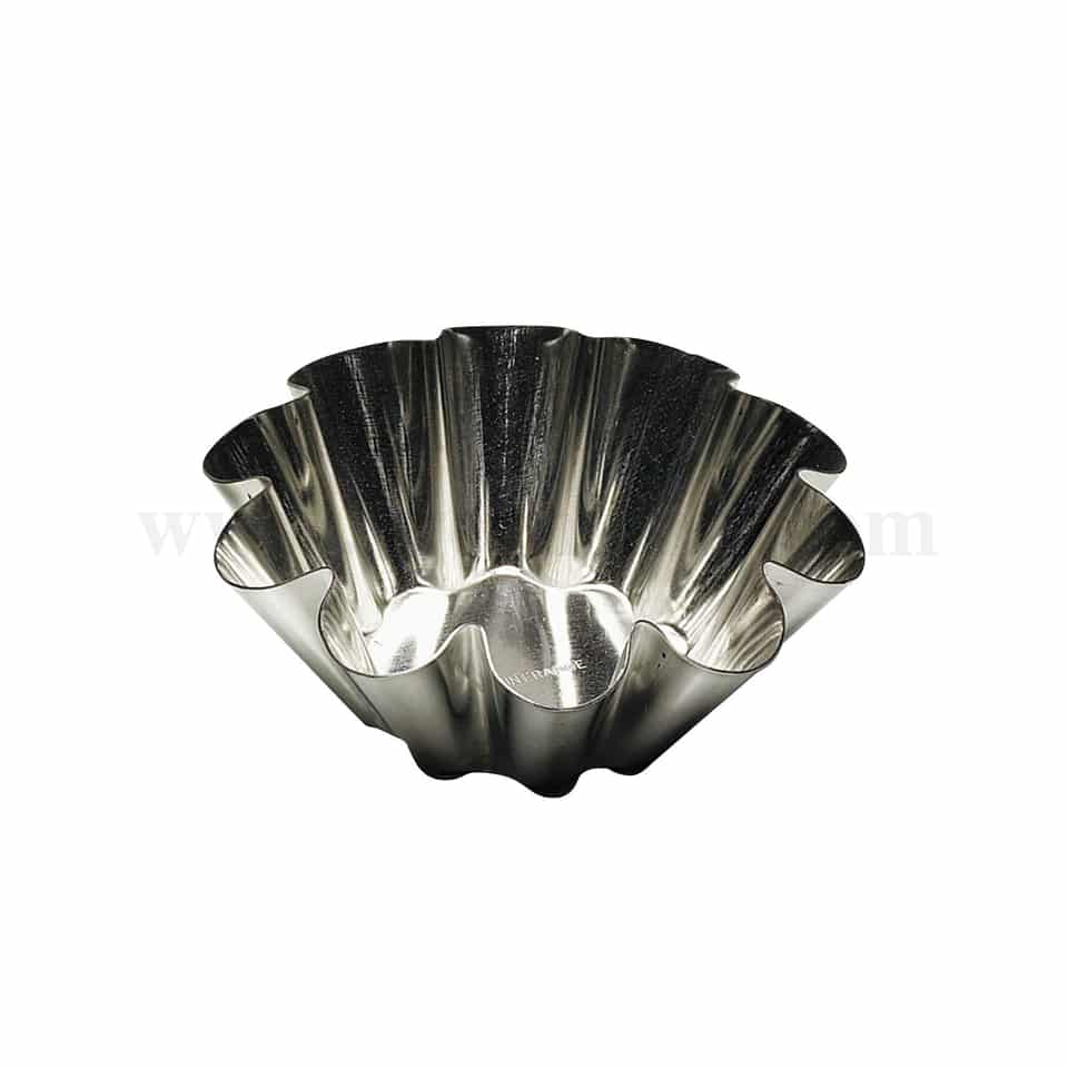 GOBEL Flat bottom brioche 10 ribs D 110/55 x h 42 mm