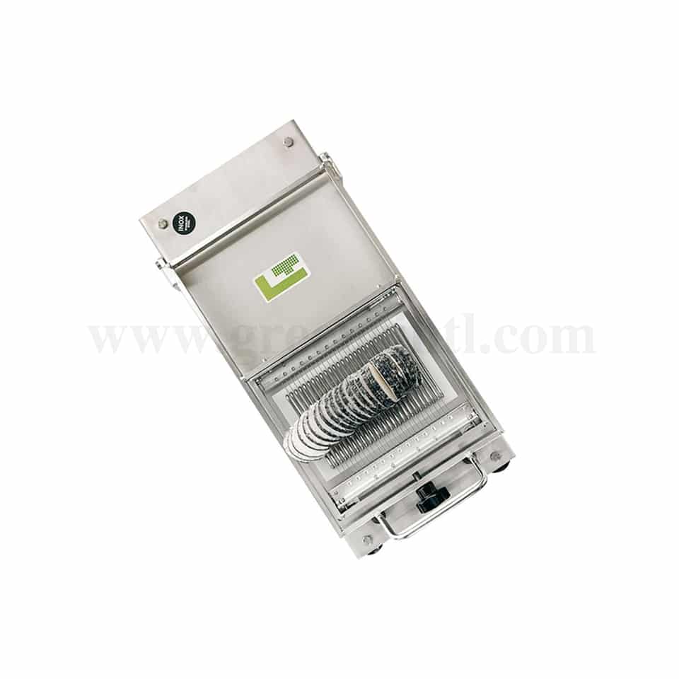 LOUIS TELLIER Stainless steel Mini-guitar for Round Products - 5 mm slices