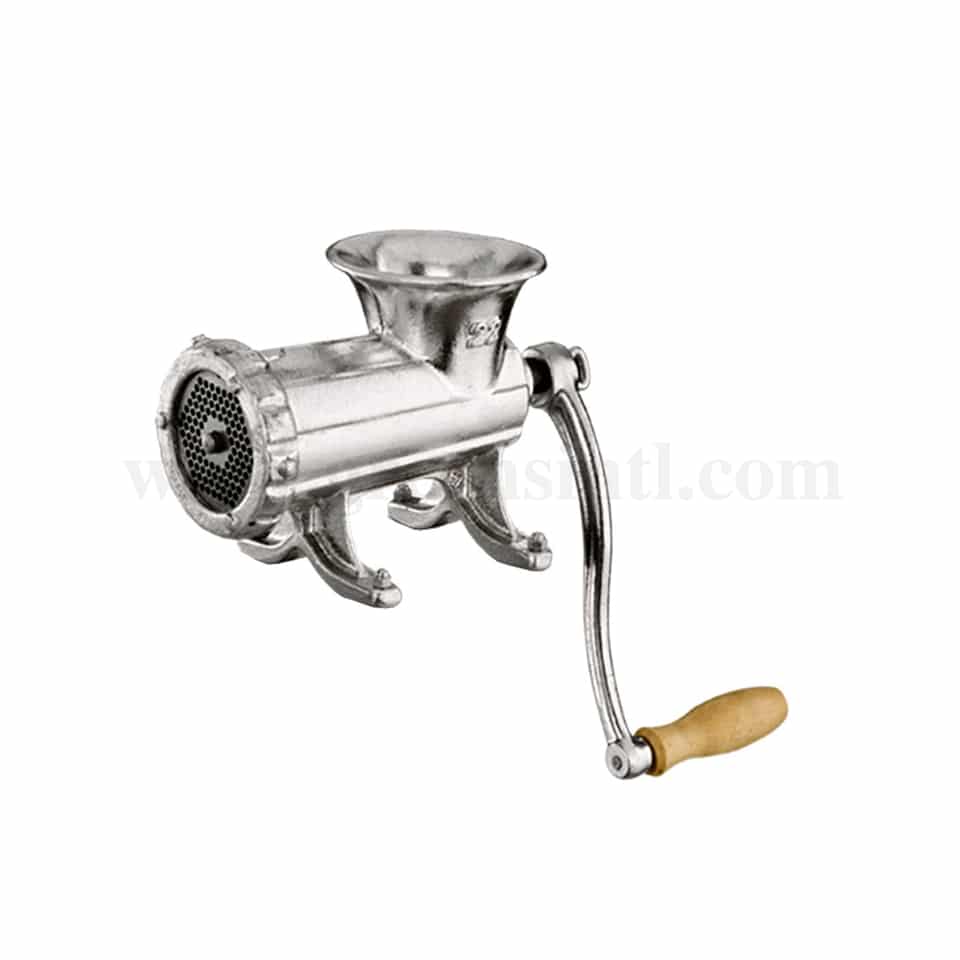 LOUIS TELLIER Manual meat grinder n°22 - Cast Iron - 6.5 mm grid-235 x 140 x 175 mm