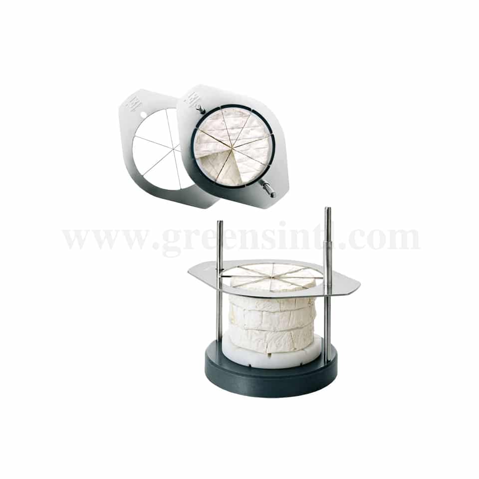 LOUIS TELLIER Stainless steel Camembert portioner - 6 & 8 portions