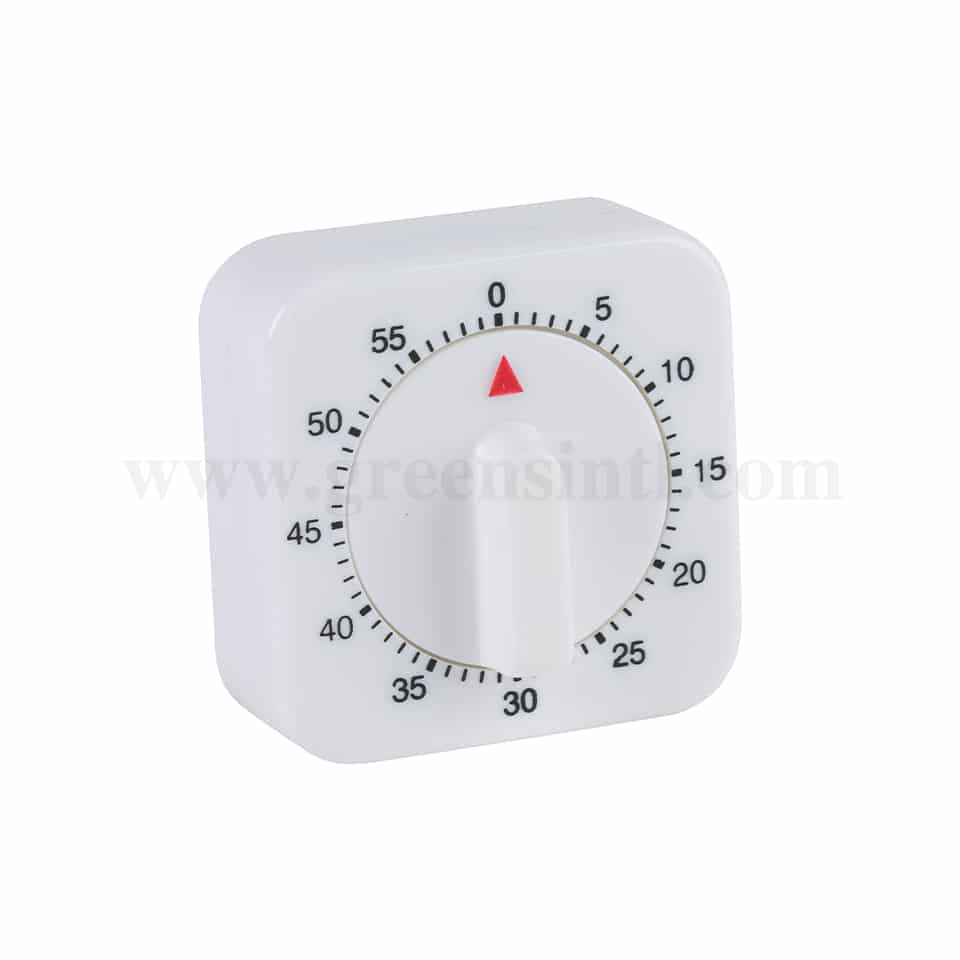 LOUIS TELLIER Mechanical Timer 60 min- 60 x 60 x 20 mm