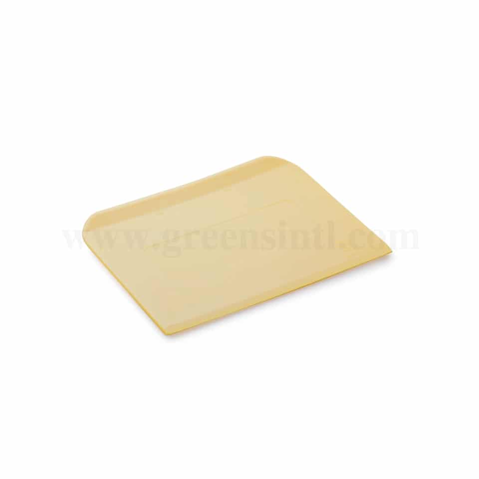 THERMOHAUSER Dough scraper / cutter with handle Ivory 120 x 100 mm
