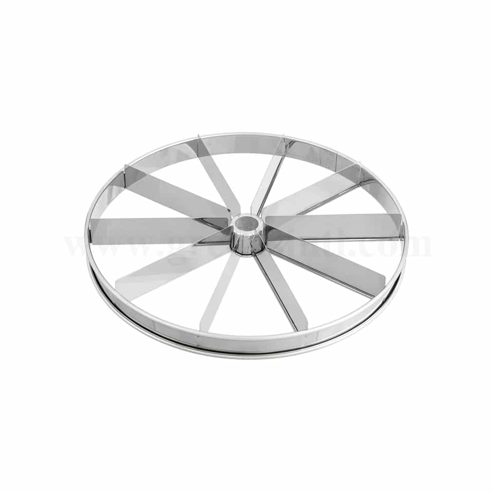 THERMOHAUSER Stainless Steel Cake Divider 10 Pcs- D 330mm