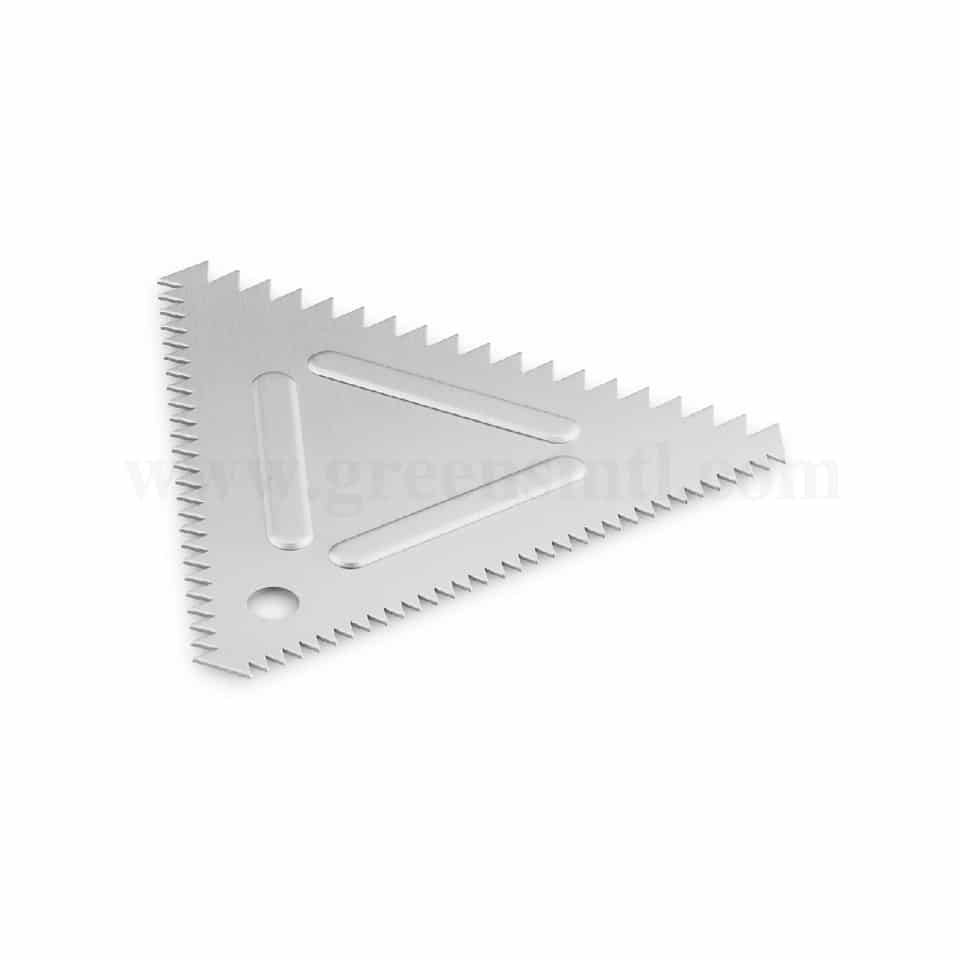 THERMOHAUSER Comb Scraper Triangular 100mm Three Sided