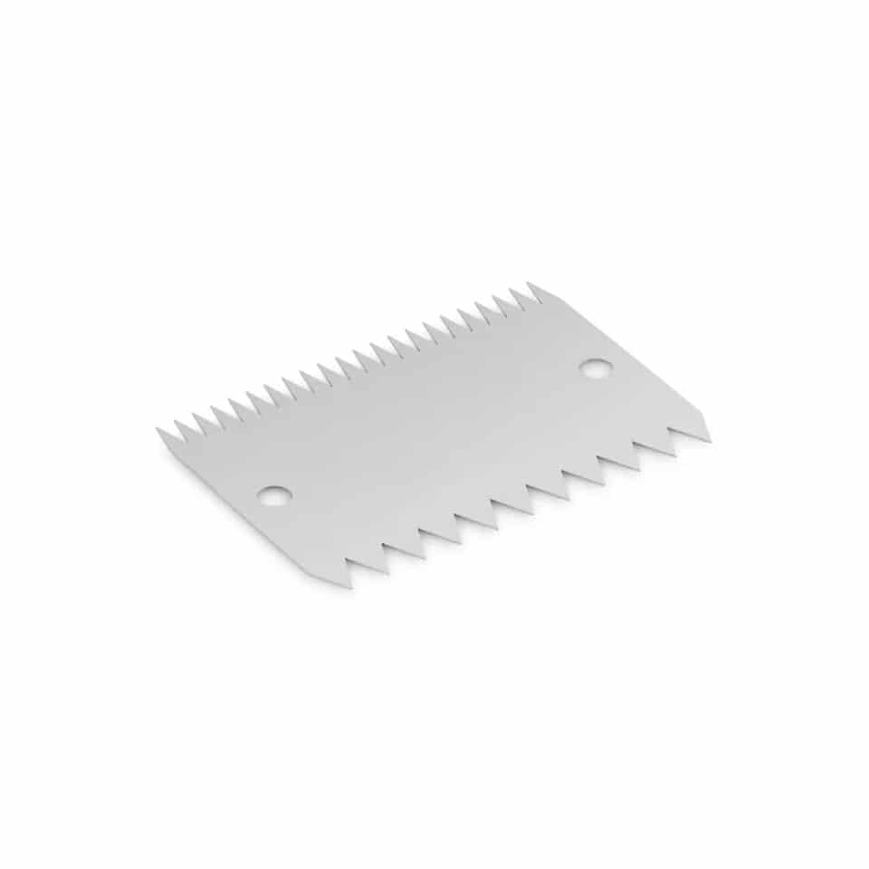 THERMOHAUSER Comb Scraper Rectangular 110 x 75 mm Two Sided