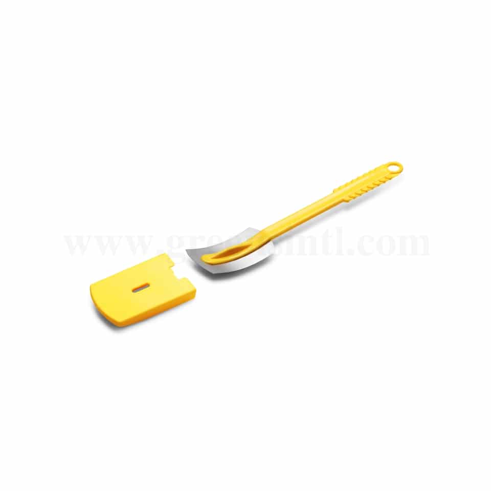 THERMOHAUSER Dough Scoring Knife Double Blade Yellow