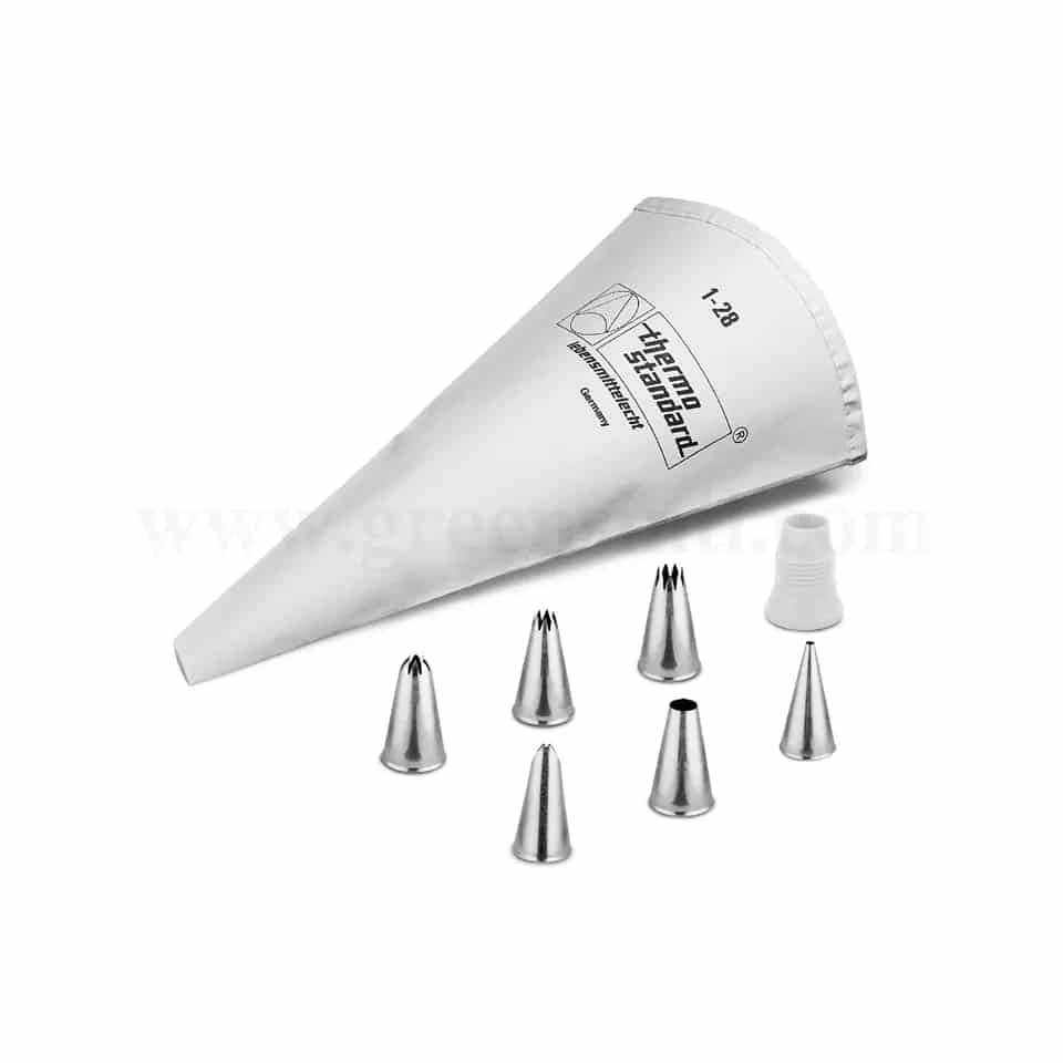 THERMOHAUSER Pastry Bag Set of 8