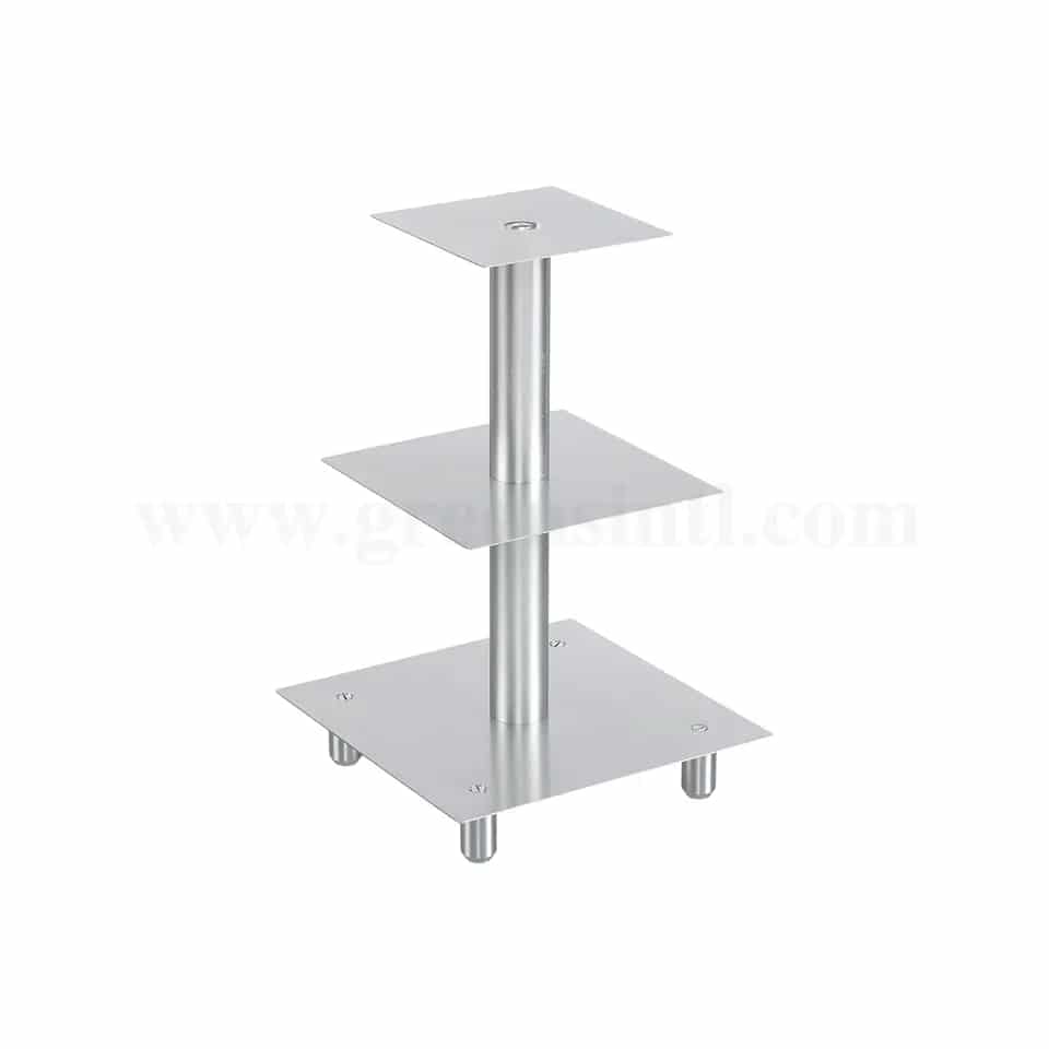 THERMO HAUSER Wedding Cake Stand Square 3 Tier
