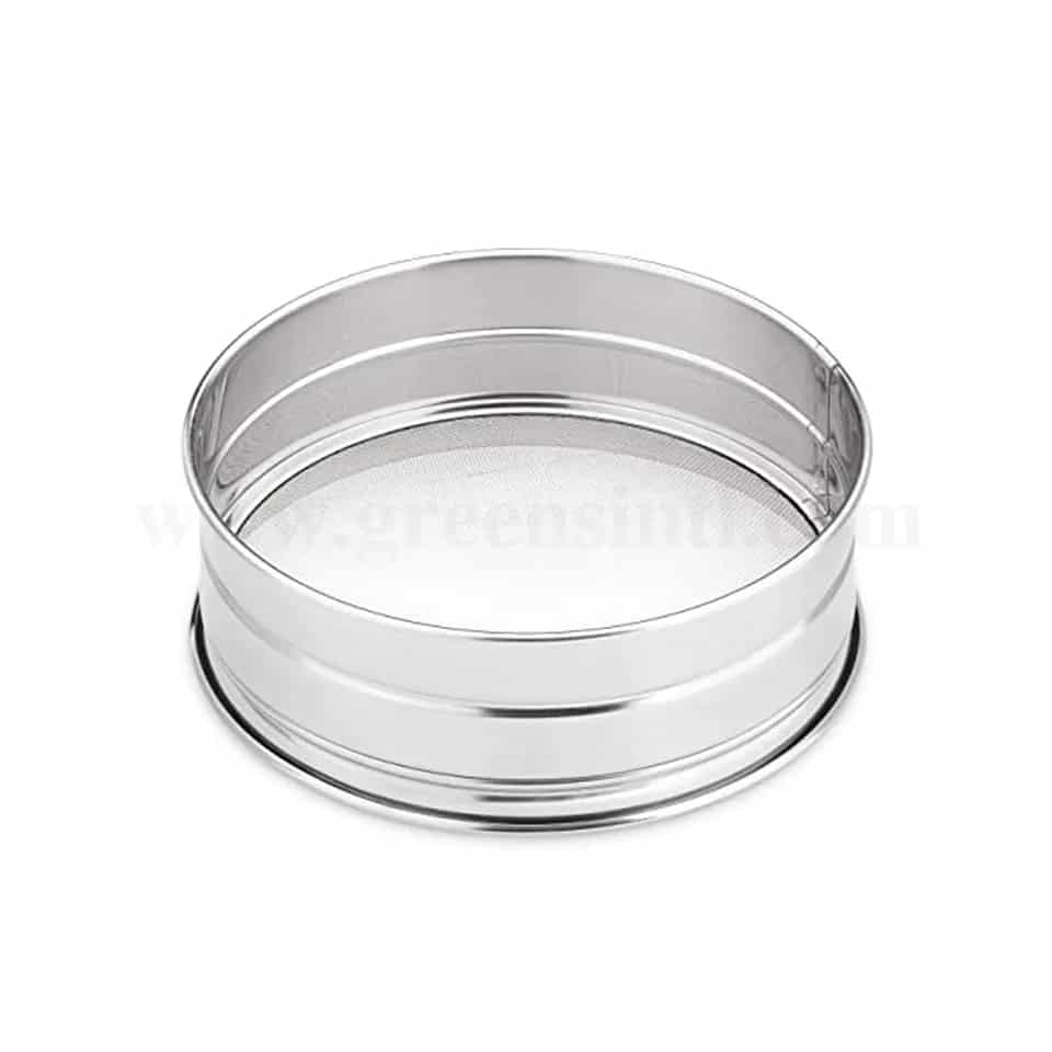 THERMOHAUSER Stainless Steel Sieve Super Fine Mesh 1.5 x 1 mm