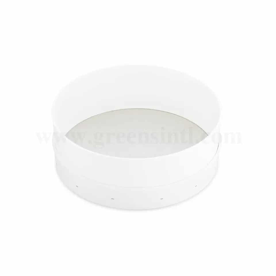THERMOHAUSER Flour Sieve plastic White D 305 x 110 mm-mesh size 1.8 mm