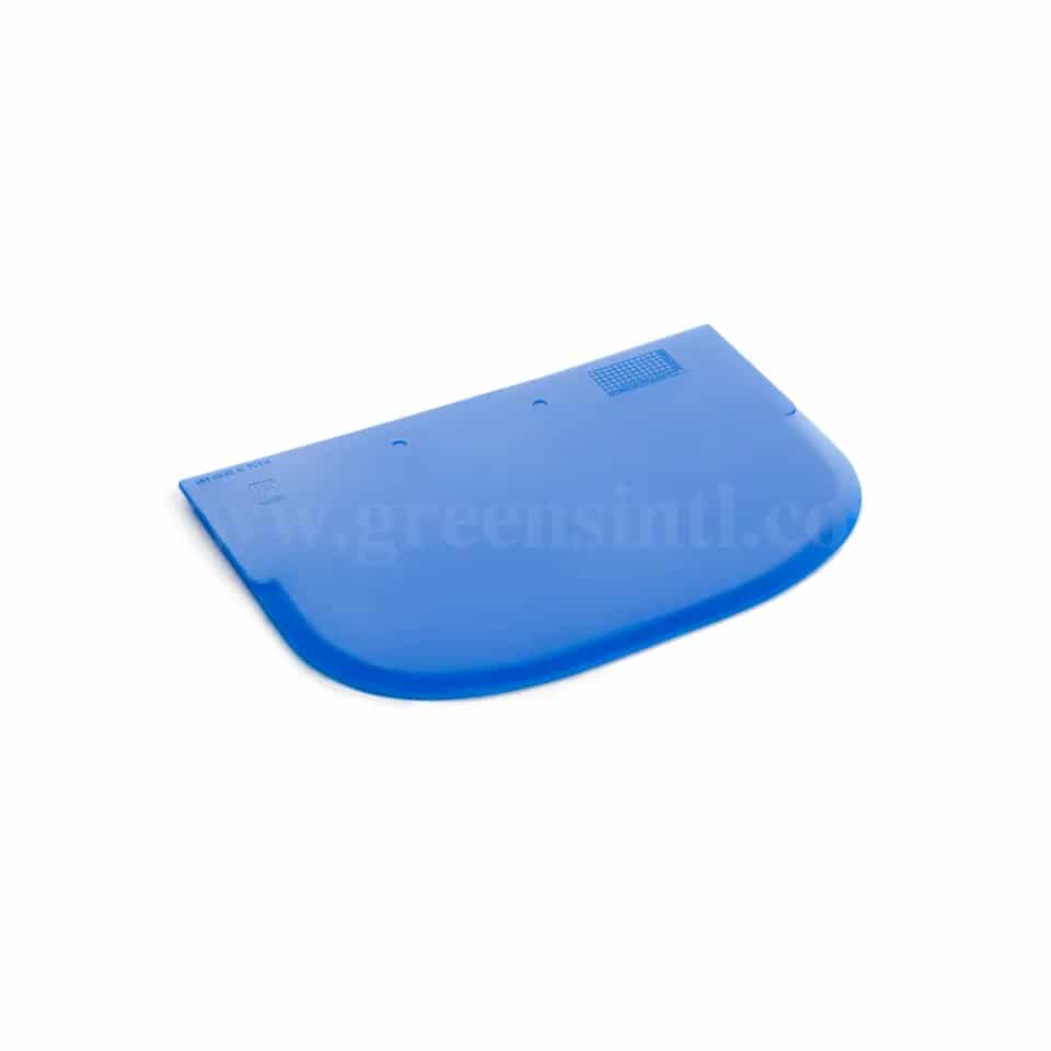 THERMOHAUSER Dough Cutter/Scrapper plastic Blue 148 x 99 mm