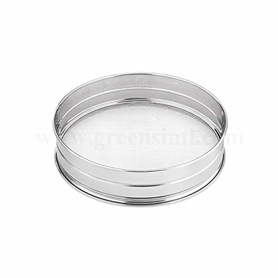 THERMOHAUSER Stainless steel Flour sieves / kitchen sieves Fine Mesh D 350mm-mesh size 2.5 x 1.4 mm