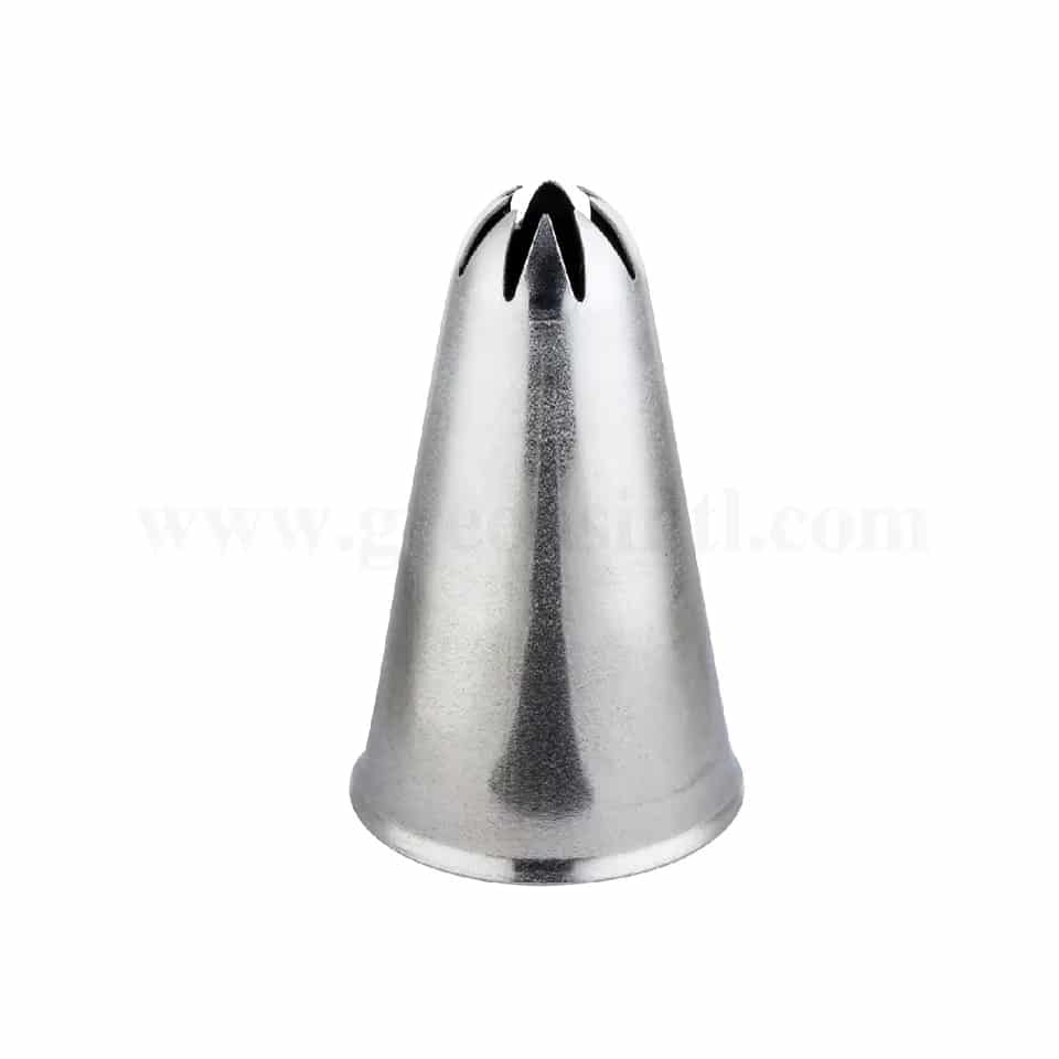 THERMOHAUSER Closed Star Piping Tip D 4 mm-9 Teeth