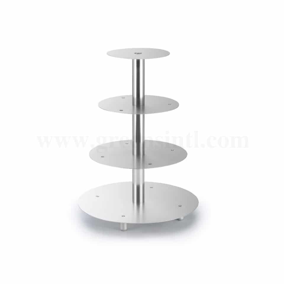 THERMOHAUSER Round Four Tier Cake Stand (D 200,260,320 and 400mm)