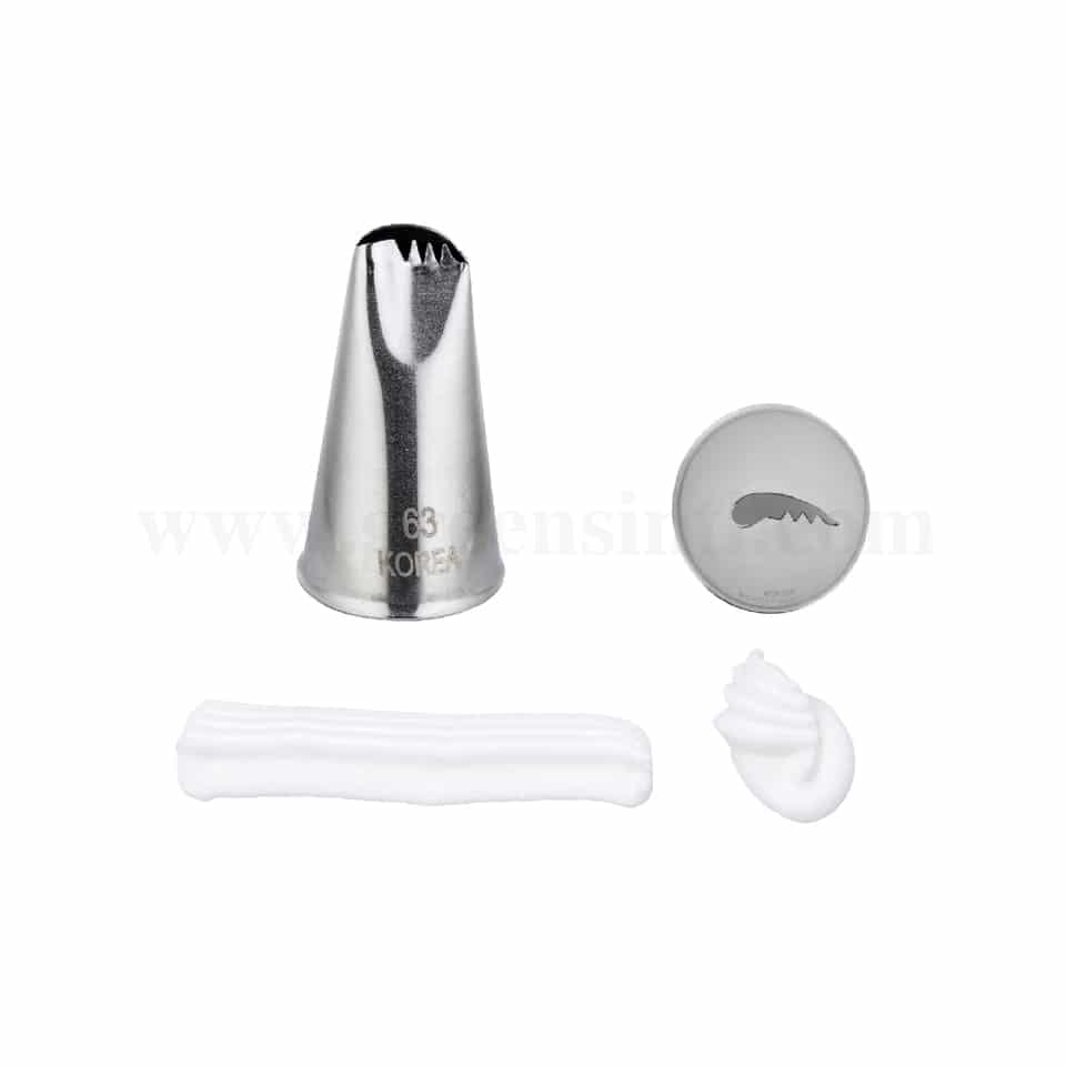 THERMOHAUSER Leaf Piping tip D 9.5 mm