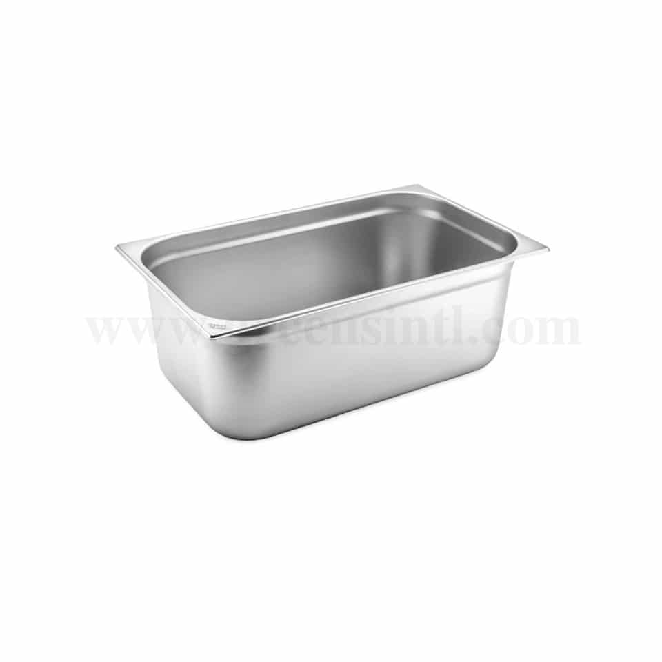 THERMOHAUSER Stainless steel GN 1/1 container without handles 530x325xh200mm-25 L