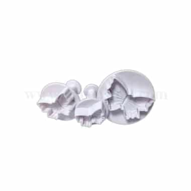 GREENS CHOICE Plunger Cutter Butterfly Set of 3