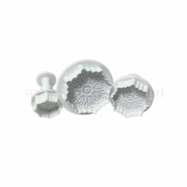 GREENS CHOICE Plunger Cutter Baby Shower Set of 3