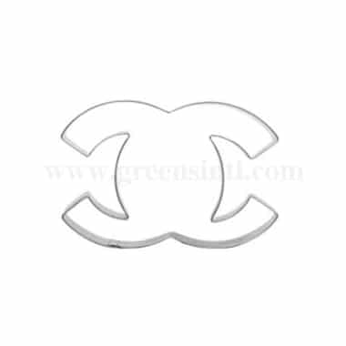 GREENS CHOICE Cookie Cutter Chanel Logo 80 x 100 mm