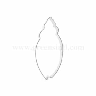 GREENS CHOICE Cookie Cutter Sea Shell 72 x 32 mm