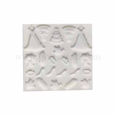 GREENS CHOICE Silicone Mould Dress & Shoes 110 x 105 x 10 mm