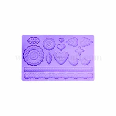 GREENS CHOICE Silicone Mould Bordered Design 200 x 125 mm