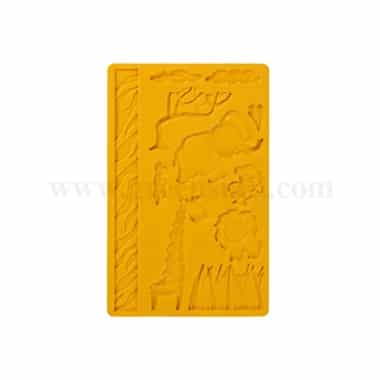 GREENS CHOICE Silicone Mould Wild Animals 200 x 125 mm