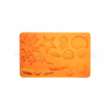 GREENS CHOICE Silicone Mould Sea Theme 200 x 125 mm