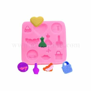GREENS CHOICE Silicone Mould Women Stuff 82 x 82 x 10 mm
