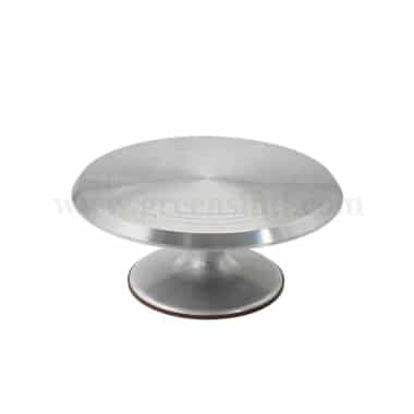 GREENS CHOICE Professional Cake Turn Table / Rotating Table Aluminium Alloy 300 mm