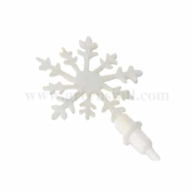 GREENS CHOICE Cake Topper- Snow Flake 5 mm-50 Pcs