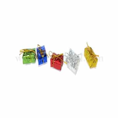 GREENS CHOICE Cake Topper- Rectangular Gift Boxes Assorted 30x20x10 mm-144 Pcs