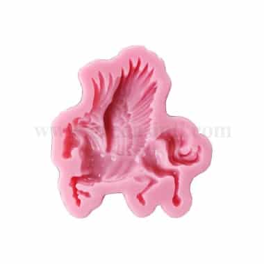 GREENS CHOICE Silicone Mould Flying Horse 80x90x13mm