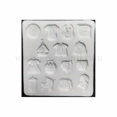 GREENS CHOICE Silicone Mould Baby Shower 100x108x80mm