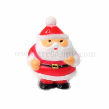 GREENS CHOICE Cake Topper- Santa Claus 60x25 mm-100 Pcs