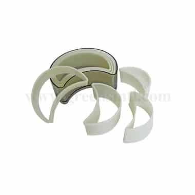 GREENS CHOICE Plain Half Moon Cutter Set of 7