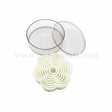 GREENS CHOICE Plain Flower Petal Cutter Set of 8
