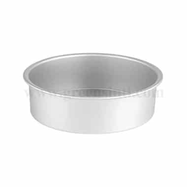 GREENS CHOICE Round Cake Pan Aluminium D 12 Inch x H 4 Inch